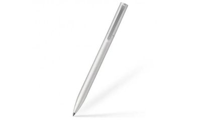 Лот: 10611324. Фото: 1. Ручка металлическая Mijia Silver... Ручки, карандаши, маркеры