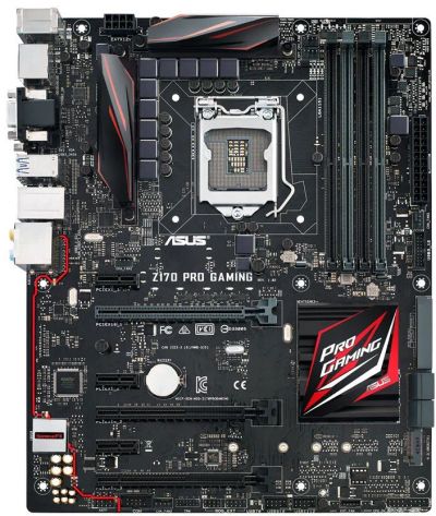 Лот: 11606986. Фото: 1. Asus Z170 Gaming Pro (LGA 1151... Материнские платы