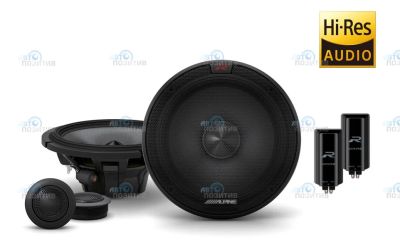 Лот: 17408747. Фото: 1. Alpine R-S65.C2 двухполосная компонентная... Акустика автомобильная