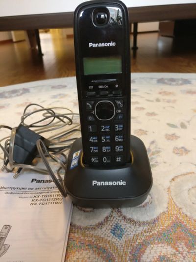 Лот: 12595982. Фото: 1. Телефон стационарный Panasonic. DECT и радиотелефоны