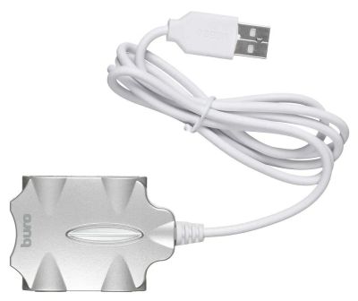 Лот: 25010507. Фото: 1. USB_Хаб 4xUSB_2.0 Buro BU-HUB4-0... USB хабы