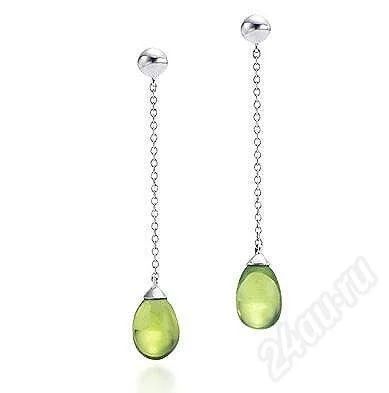 Лот: 256294. Фото: 1. потрясающие серьги от tiffany... Серьги, каффы