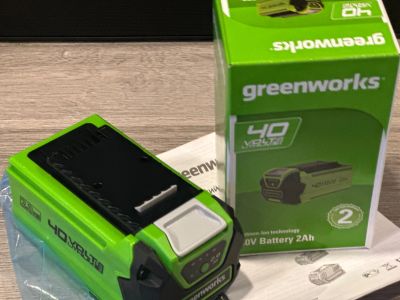 Лот: 21645721. Фото: 1. Аккумуляторная батарея greenworks. Аккумуляторы