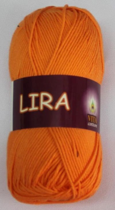 Лот: 11166782. Фото: 1. Пряжа Vita Lira цв-5029 50г-150м... Ткани, нитки, пряжа