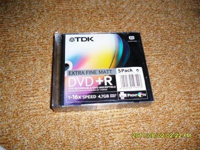Лот: 1100779. Фото: 1. DVD, СD болванки TDK. Другое (комплектующие)