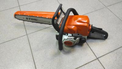 Лот: 24075101. Фото: 1. Бензопила STIHL MS 180 C-BE 16... Бензо-, мотоинструмент
