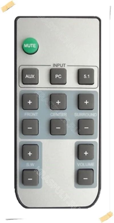 Лот: 15906332. Фото: 1. Пульт MICROLAB RB141, M500 5.1. Пульты ДУ