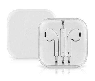 Лот: 12379038. Фото: 1. Наушники Apple EarPods с 5 по... Красноярск