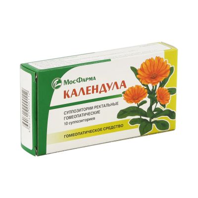 Лот: 23984082. Фото: 1. Календула супп. рект. №10. Лекарства