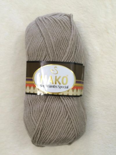 Лот: 12634051. Фото: 1. Пряжа NAKO (Турция) Superlambs... Ткани, нитки, пряжа