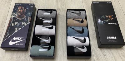 Лот: 19976350. Фото: 1. Носки Nike в коробке подарок 23... Подарки на 23 февраля