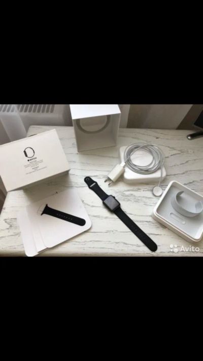 Лот: 11492433. Фото: 1. Apple Watch 42мм stainless style... Смарт-часы, фитнес-браслеты, аксессуары