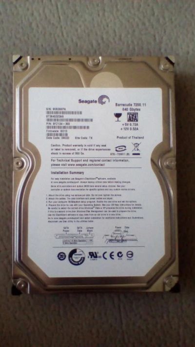 Лот: 10088204. Фото: 1. Жесткий диск Seagate Barracuda... Жёсткие диски (HDD)