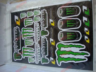 Лот: 10978528. Фото: 1. Наклейка Monster Energy,One industries... Аксессуары