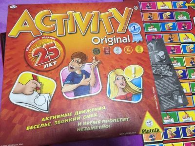 Лот: 10780667. Фото: 1. Настольная игра активити, activity... Настольные игры, карты