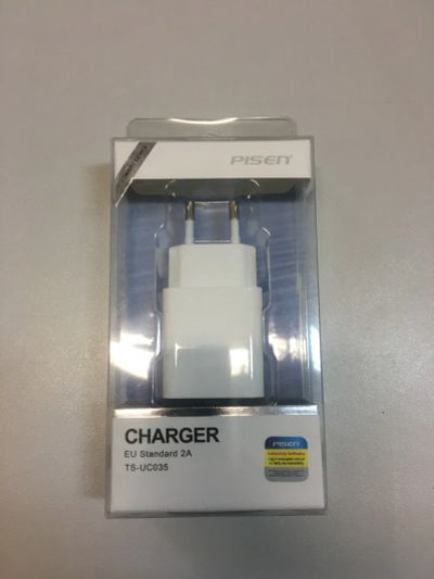 Лот: 15923175. Фото: 1. Сетевое зарядное устройство USB... Зарядные устройства, блоки питания, адаптеры сетевые для смартфонов