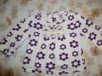 Лот: 2326038. Фото: 1. Блузочка-туничка 68. Рубашки, блузки, водолазки