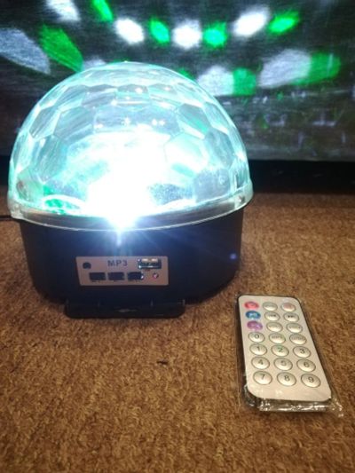 Лот: 16999514. Фото: 1. Диско-шар Led magic ball. Гирлянды, шарики, новогодние аксессуары
