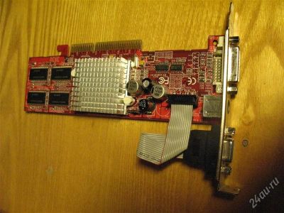 Лот: 2808242. Фото: 1. Видеоплата ATI Radeon 9550. Видеокарты