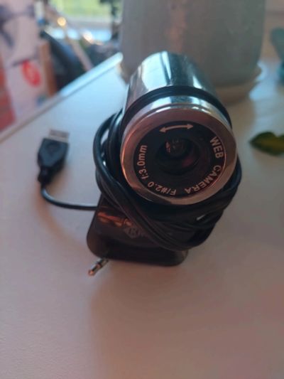 Лот: 22224414. Фото: 1. Usb Камера с микрофоном. Веб-камеры