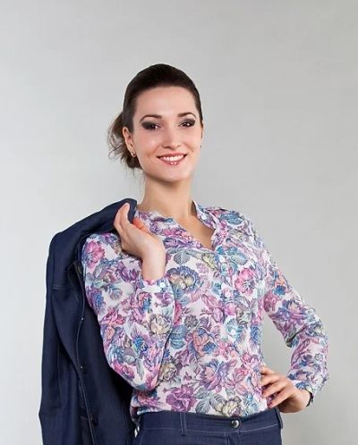 Лот: 3890273. Фото: 1. Блузка летняя р. 50-52. Блузы, рубашки, водолазки