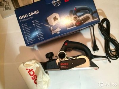 Лот: 7330691. Фото: 1. продам эл. рубанок Bosch GHO 26-82. Электроинструмент