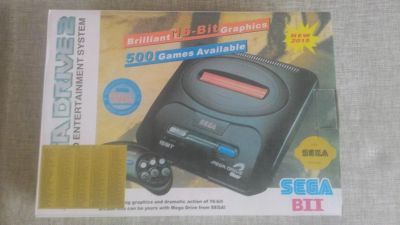 Лот: 7378627. Фото: 1. Sega Mega Drive 2 и картриджи. Игровые приставки, консоли