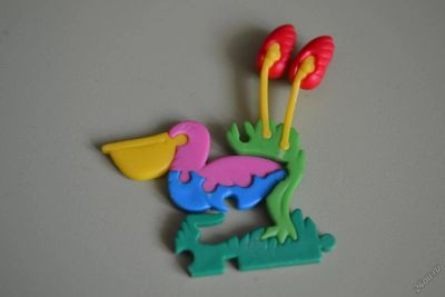 Лот: 5546966. Фото: 1. Киндер (старая коллекция). Игрушка-пазл... Игрушки