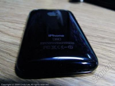 Лот: 1907545. Фото: 1. Iphone 3G 8Gb Черный состояние... Смартфоны