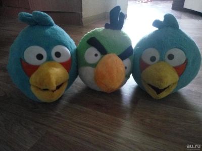 Лот: 10255647. Фото: 1. Angry birds. Мягкие
