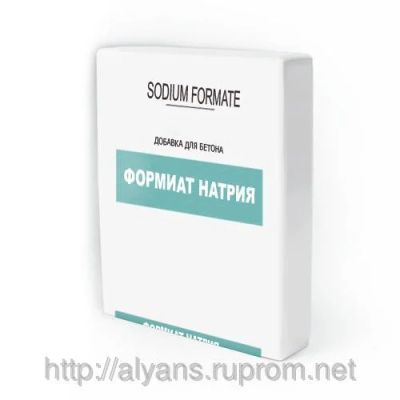 Лот: 6260027. Фото: 1. Формиат натрия - противоморозная... Смеси, шпатлевки, цемент