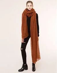 Лот: 7258755. Фото: 1. PULL&BEAR Палантин вязанный воздушный... Накидки, шали, палантины