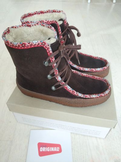Лот: 15021719. Фото: 1. Зимние полусапожки Clarks. Сапоги