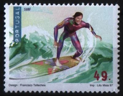 Лот: 6934801. Фото: 1. Португалия 1997г спорт чистая. Марки