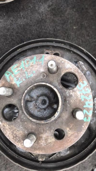 Лот: 19860307. Фото: 1. Ступица задняя Toyota ae110. Кузов