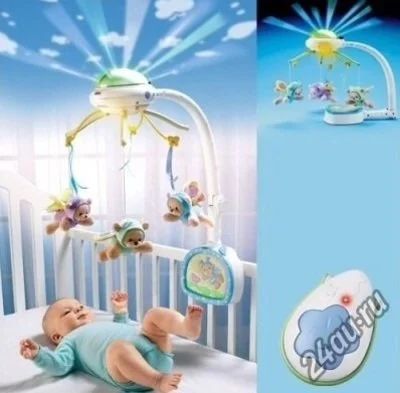 Лот: 6743918. Фото: 1. Мобиль "Мечты о бабочках" Fisher-Price. Музыкальные