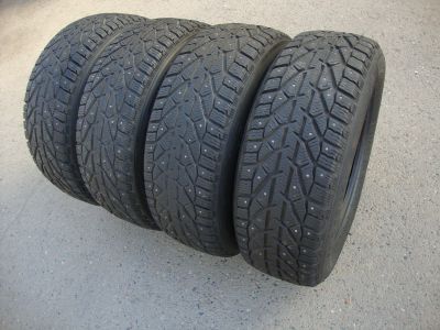 Лот: 11802449. Фото: 1. 235/60/18 Michelin Tigar Suv Ice... Шины