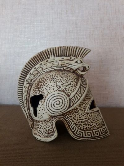 Лот: 12475253. Фото: 1. Грот шлем Спарта. Грунты, украшения, наполнения