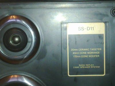 Лот: 3262605. Фото: 1. Пара колонок Sony SS-D11. Пассивные акустические системы