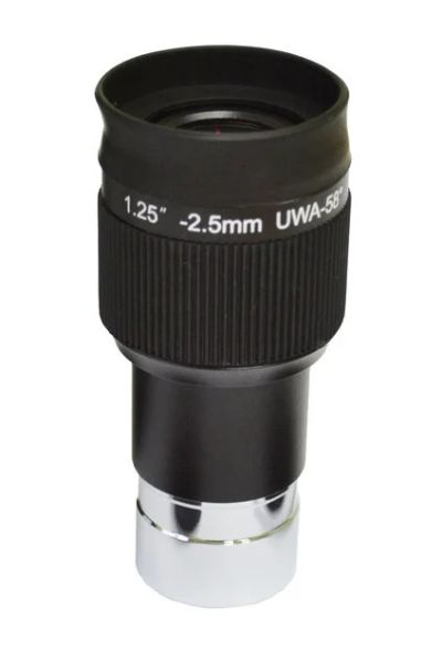Лот: 10349425. Фото: 1. Окуляр Levenhuk UWA 58° 2,5 мм... Телескопы