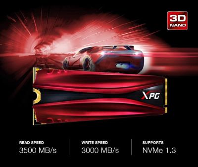 Лот: 19911401. Фото: 1. 2Tb SSD M.2 A-Data XPG Gammix... SSD-накопители