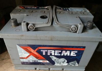 Лот: 11570634. Фото: 1. Авто аккумулятор (не новый) Xtreme... Аккумуляторы