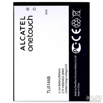 Лот: 13878211. Фото: 1. Аккумулятор Alcatel TLi014AB OT991. Аккумуляторы