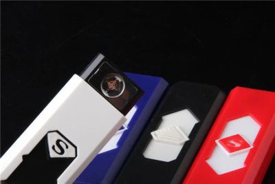 Лот: 9877939. Фото: 1. USB зажигалка Blue. Зажигалки, спички, пепельницы