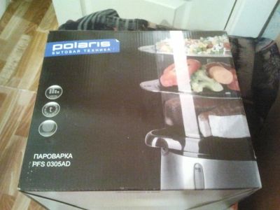Лот: 3810307. Фото: 1. Пароварка Polaris PFS 0305AD. Кухонная