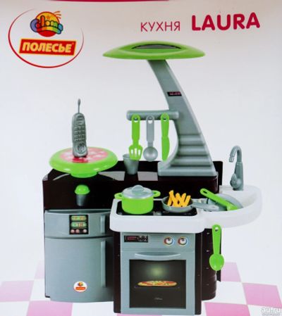 Лот: 13865782. Фото: 1. Набор Кухня Laura с варочной панелью. Конструкторы