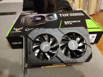 Лот: 19898944. Фото: 1. Видеокарта Asus Tuf Gaming GeForce... Видеокарты