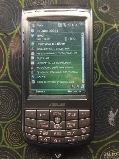Лот: 12834225. Фото: 1. КПК Asus p525. Кнопочные мобильные телефоны