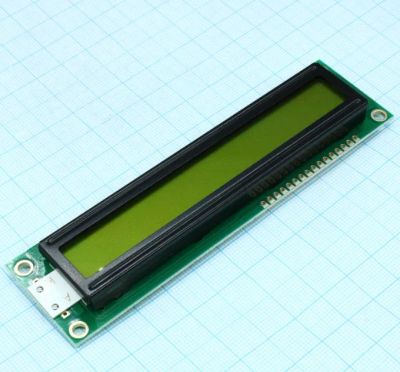 Лот: 19609629. Фото: 1. дисплей WH1601L-YYH-CT/LCD, 16х1... Микроконтроллеры