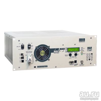 Лот: 13198245. Фото: 1. Dominator UPS 19" ИБП инвертор... Инверторы, ИБП